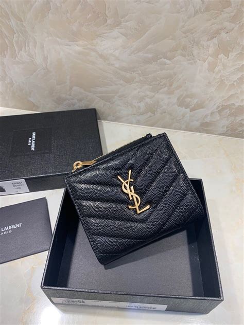 ysl small wallet|ysl wallet dupe.